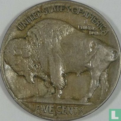 Vereinigte Staaten 5 Cent 1914 (D) - Bild 2