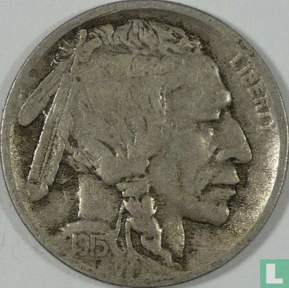 United States 5 cents 1915 (S) - Image 1