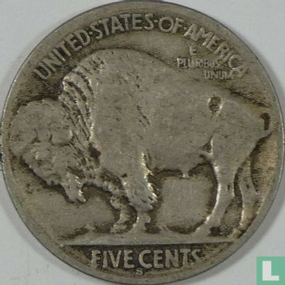 United States 5 cents 1915 (S) - Image 2