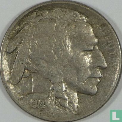 Verenigde Staten 5 cents 1914 (S) - Afbeelding 1