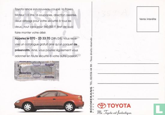 0359a - Toyota "Paseo Passion" - Afbeelding 2