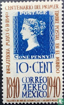 100 jaar postzegels   