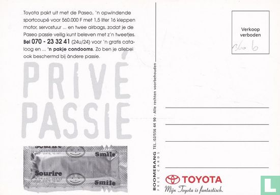 0360b - Toyota "Paseo Passie" - Afbeelding 2