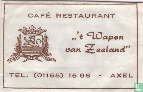 Café restaurant " 't Wapen van Zeeland" - Image 1