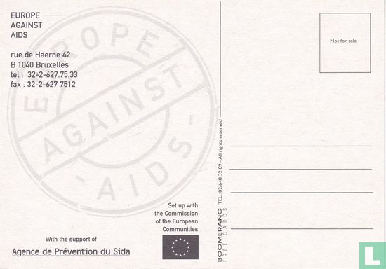 0292 - Agence de prévention du sida "Europe Against Aids" - Afbeelding 2