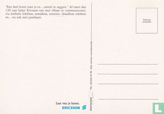 0796b - Ericsson "72 % van de vakantieliefdes draait..." - Image 2