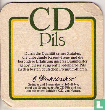 CD-Pils (9,3x9,3) - Afbeelding 1