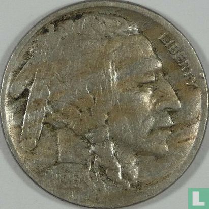 United States 5 cents 1917 (S) - Image 1