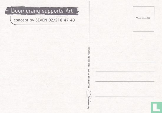 0666 - Boomerang supports Art "Père-Noel Moi, j'aimerais..." - Afbeelding 2