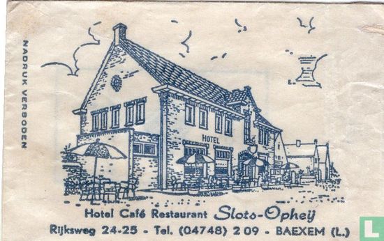 Hotel Café Restaurant Slots - Opheij - Afbeelding 1