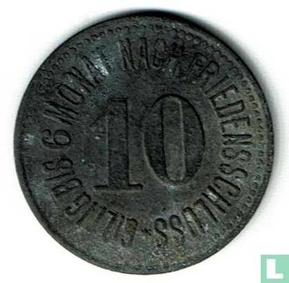 Bögen 10 Pfennig 1917 - Bild 2