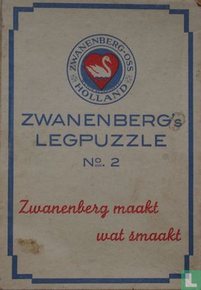 Zwanenberg's Legpuzzle No. 2 - Afbeelding 1