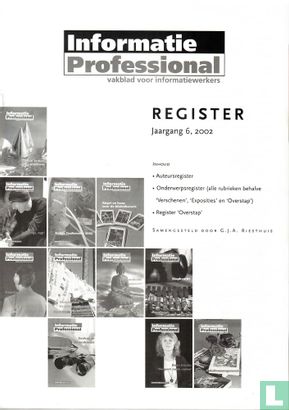 Informatie Professional Register 6 - Afbeelding 1