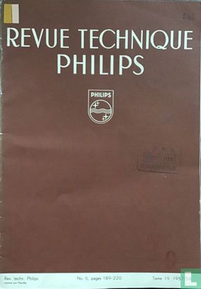 Revue technique Philips 6 - Afbeelding 1