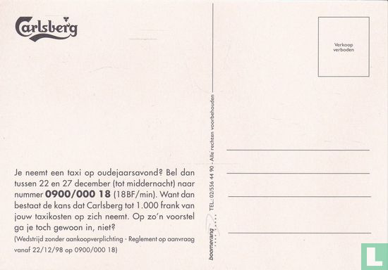 0903b - Carlsberg "Doe het licht uit,..." - Afbeelding 2