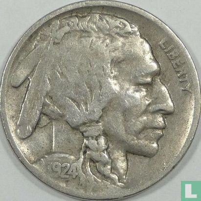 Verenigde Staten 5 cents 1924 (D) - Afbeelding 1