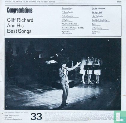 Congratulations Cliff Richard and His Best Songs - Image 2