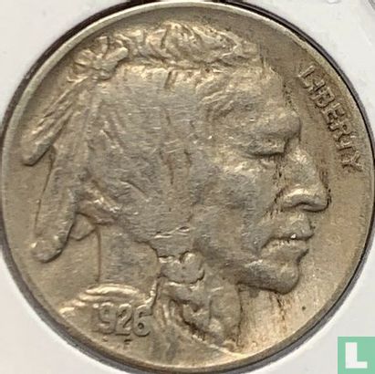 Vereinigte Staaten 5 Cent 1926 (ohne Buchstabe) - Bild 1