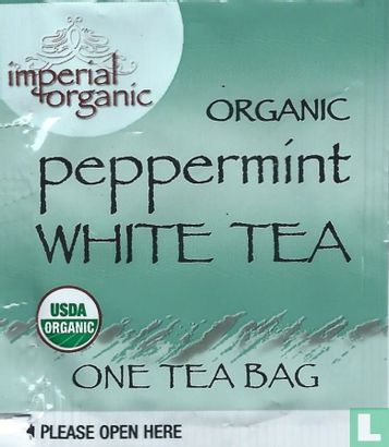 Organic peppermint White Tea - Image 1