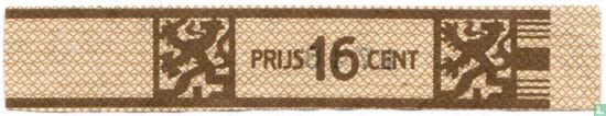 Prijs 16 cent - (Achterop nr. 1746)  - Afbeelding 1