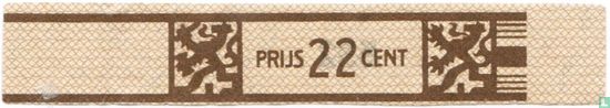 Prijs 22 cent - (Achterop nr. 532)  - Image 1