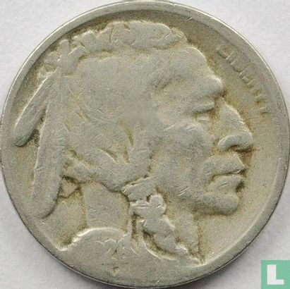 United States 5 cents 1926 (S) - Image 1