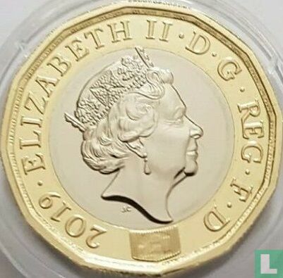Royaume-Uni 1 pound 2019 - Image 1