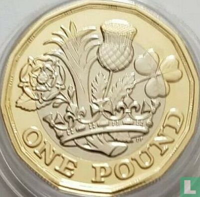 Royaume-Uni 1 pound 2019 - Image 2