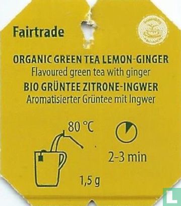 Organic Green Tea Lemon Ginger - Image 2