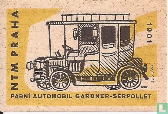 Parni automobil Gardner - Serpoliet 1901