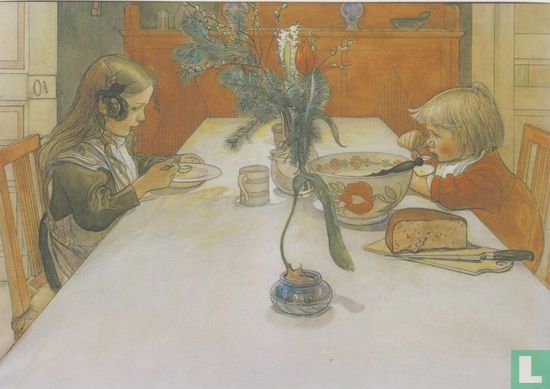 Das Abendessen, 1905 - Afbeelding 1