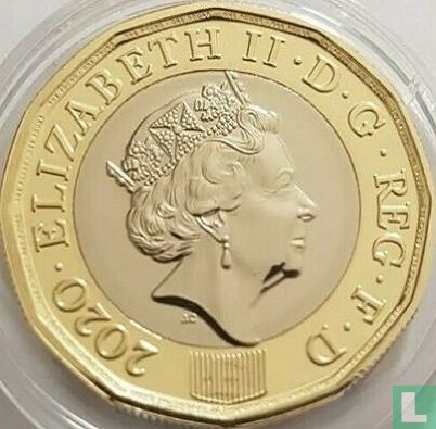 Verenigd Koninkrijk 1 pound 2020 - Afbeelding 1