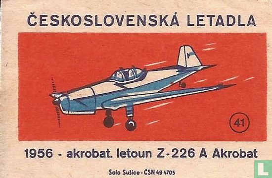 1956 Akrobat letoun Z-226 A Akrobat