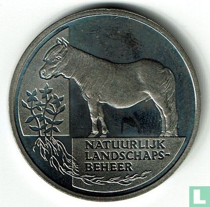 Nederland 1 ecu 1997 "Natuurlijk Landschaps- Beheer" - Bild 2