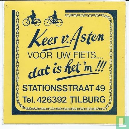 Kees v. Asten voor uw fiets... dat is het 'm !!!
