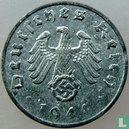 Empire allemand 1 reichspfennig 1944 (A) - Image 1