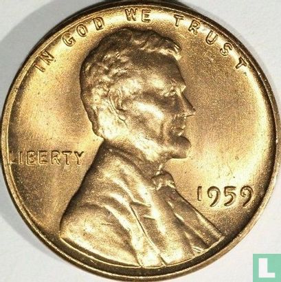 Vereinigte Staaten 1 Cent 1959 (ohne Buchstabe) - Bild 1