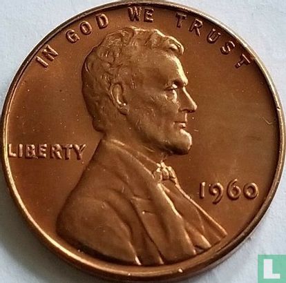 Vereinigte Staaten 1 Cent 1960 (ohne Buchstabe - kleine Datum) - Bild 1