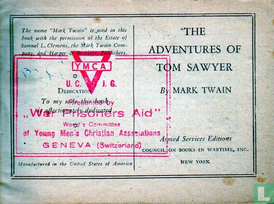 The adventures of Tom Sawyer - Afbeelding 3