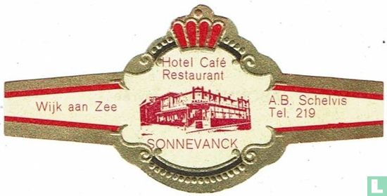 Hotel Café Restaurant SONNEVANCK - Wijk aan Zee - A.B. Schelvis Tel. 219 - Afbeelding 1