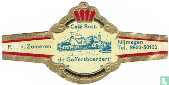 Café Rest. de Goffertboerderij - P.W. v. Zomeren - Nijmegen Tel. 8800-50152 - Afbeelding 1