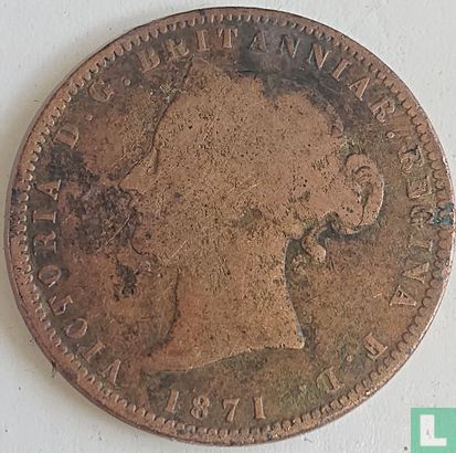 Jersey 1/13 shilling 1871 - Image 1