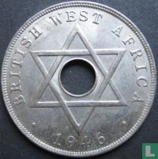 Brits-West-Afrika 1 penny 1946 (KN) - Afbeelding 1