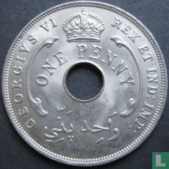 Afrique de l'Ouest britannique 1 penny 1946 (KN) - Image 2