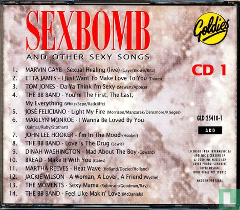 Sexbomb and Other Sexy Songs CD 1 - Afbeelding 2