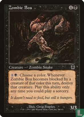 Zombie Boa - Afbeelding 1
