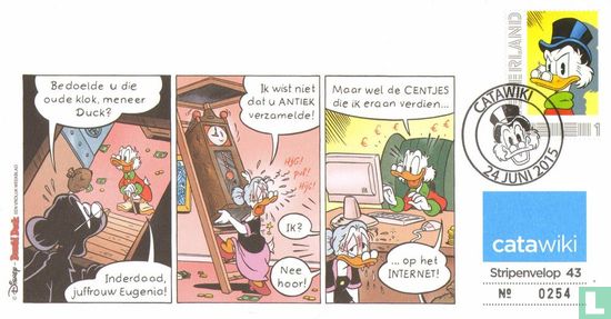 Comic envelope 43: Scrooge McDuck - Image 1