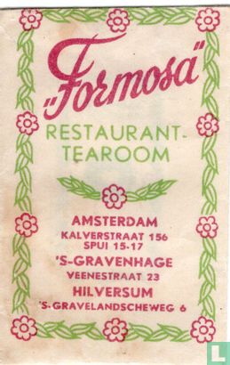 "Formosa" Restaurant Tearoom - Afbeelding 1