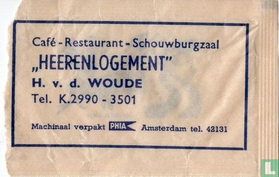 Café Restaurant Schouwburgzaal "Heerenlogement" - Image 1