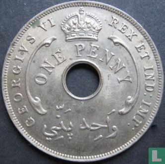 Brits-West-Afrika 1 penny 1946 (H) - Afbeelding 2